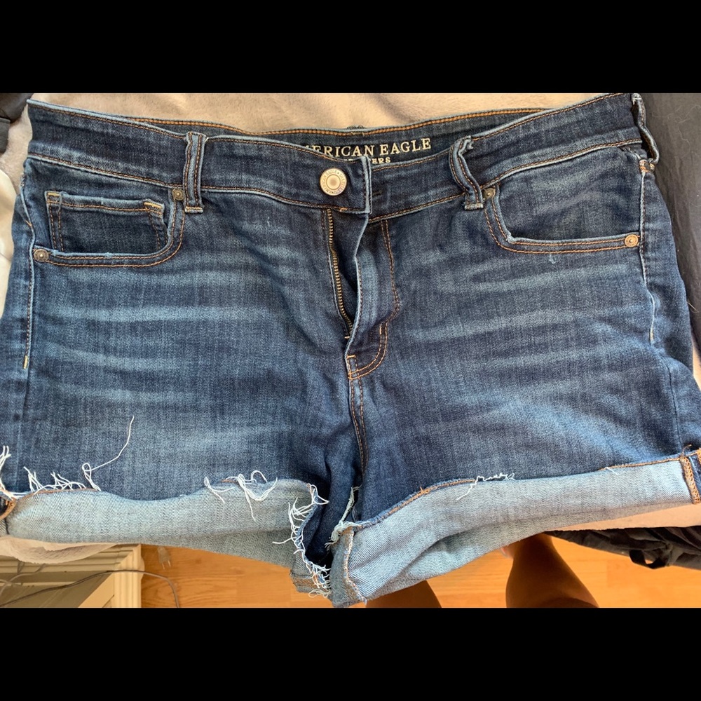 American Eagle next level stretch denim shorts